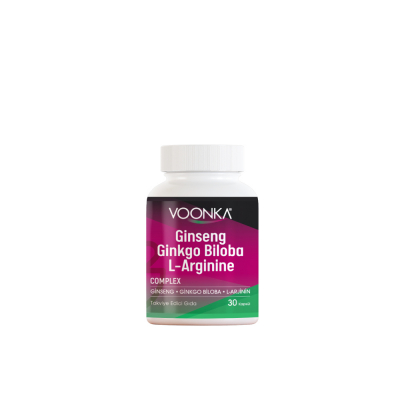 Voonka Ginseng Ginkgo Biloba L-Arginine
