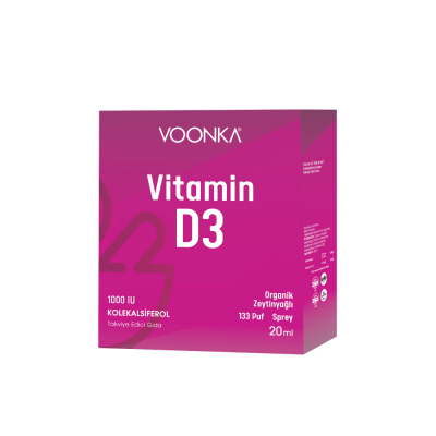 Voonka Vitamin D3 1000 IU Sprey